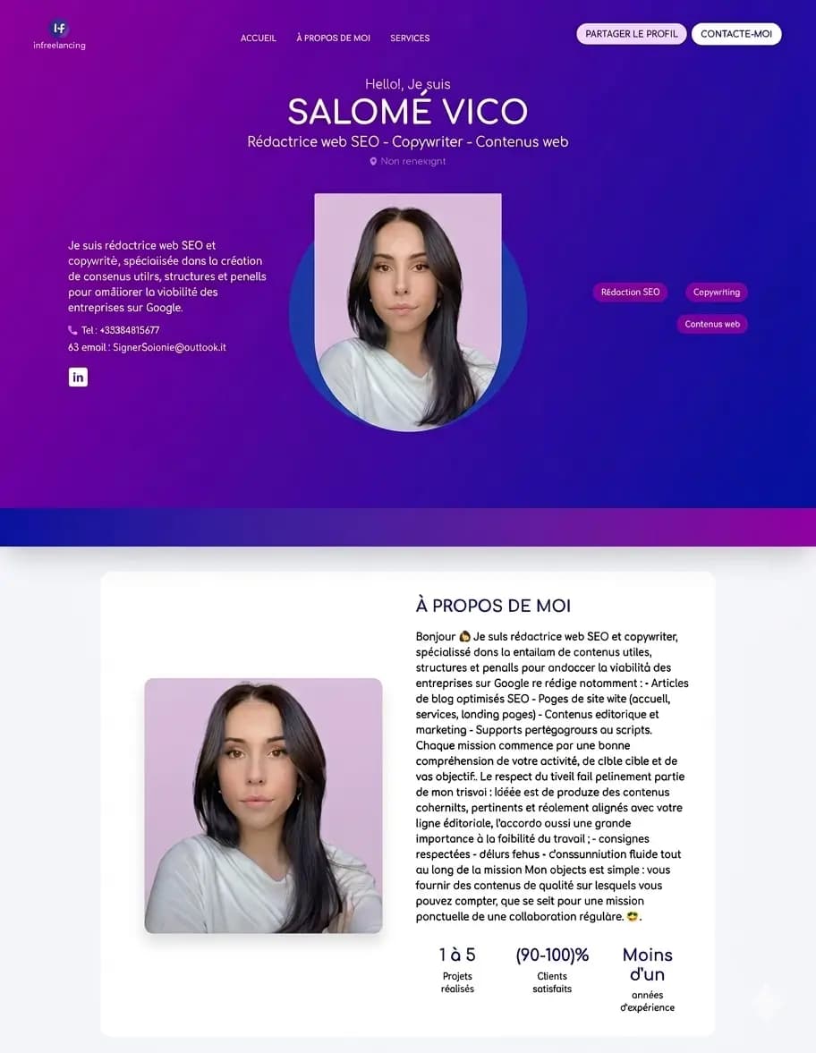 Page perso freelance 3